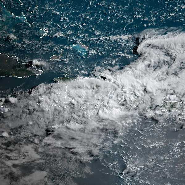 météo tropicale : Image satellite .