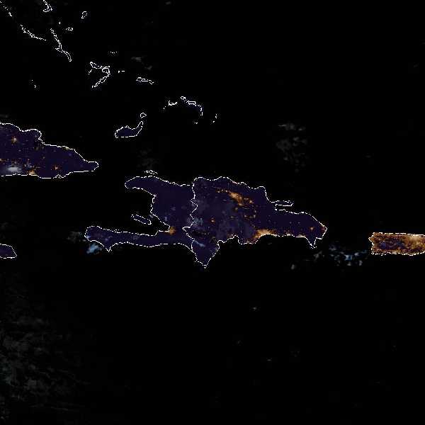 météo tropicale : Image satellite .