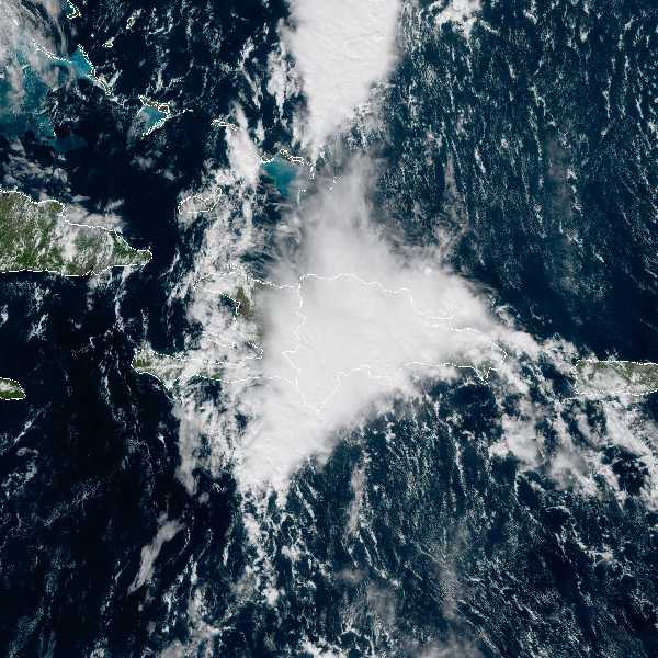 météo tropicale : Image satellite .