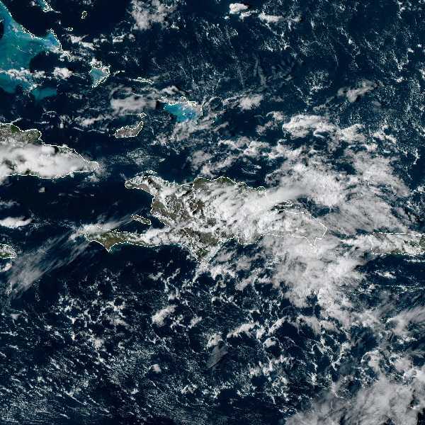 météo tropicale : Image satellite .