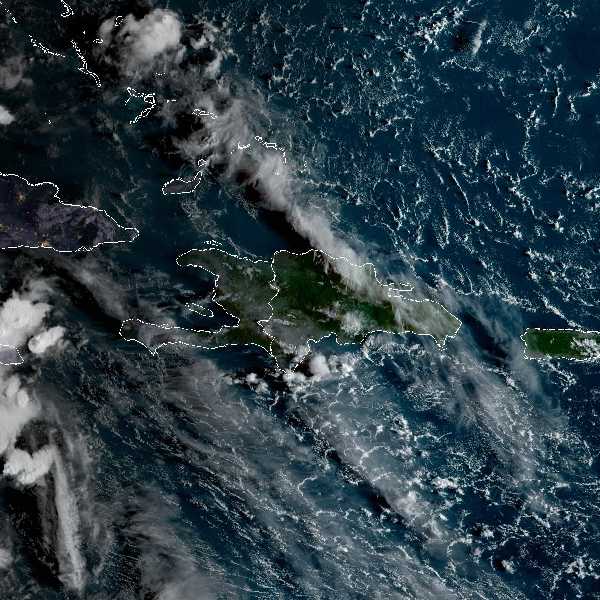 météo tropicale : Image satellite .