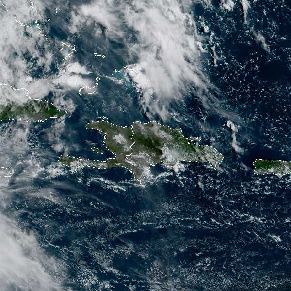 météo tropicale : Image satellite .