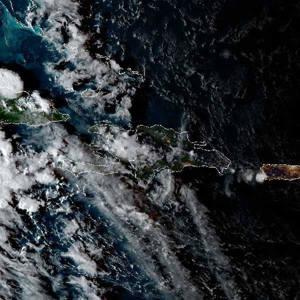 météo tropicale : Image satellite .