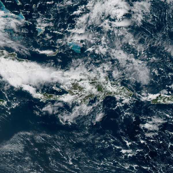 météo tropicale : Image satellite .