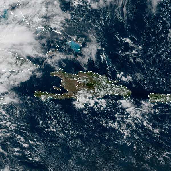 météo tropicale : Image satellite .