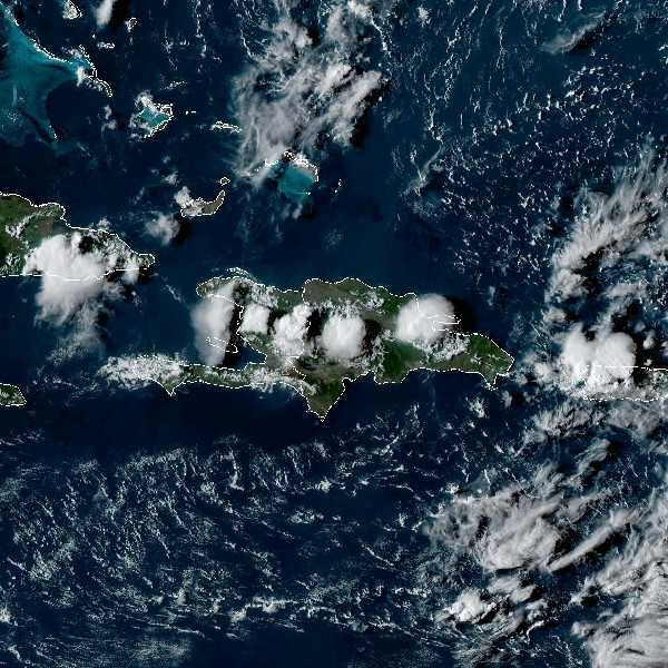 météo tropicale : Image satellite .