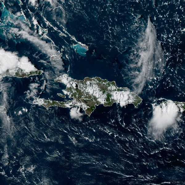 météo tropicale : Image satellite .