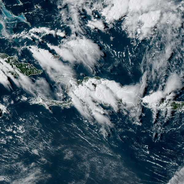 météo tropicale : Image satellite .