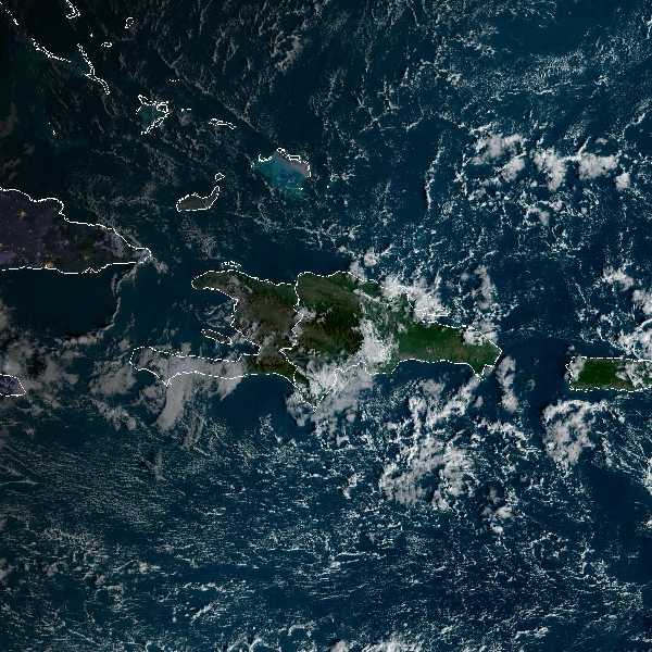 météo tropicale : Image satellite .