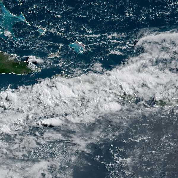 météo tropicale : Image satellite .