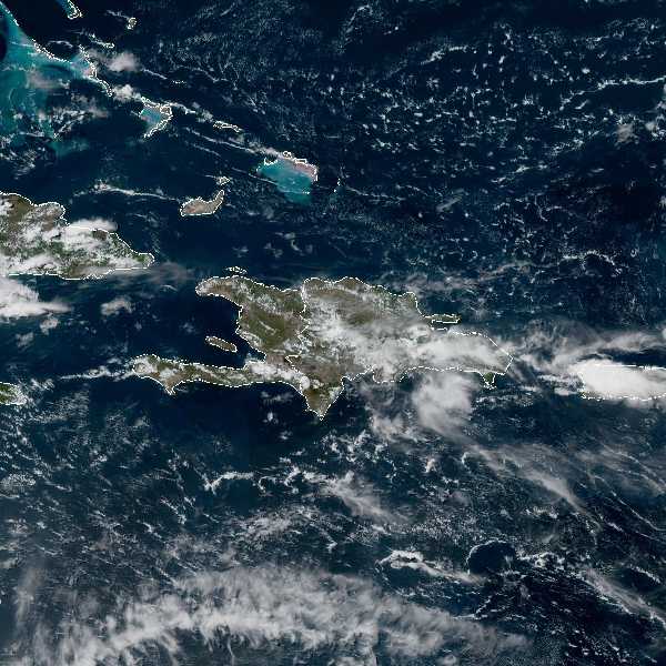 météo tropicale : Image satellite .