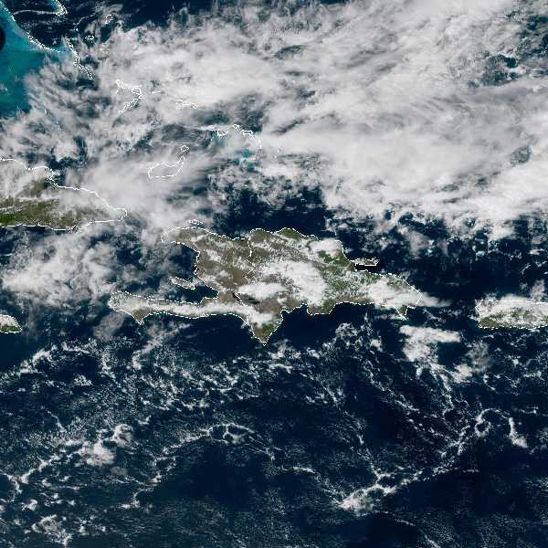 météo tropicale : Image satellite .