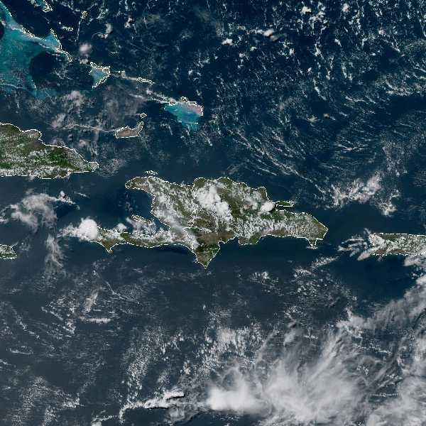 météo tropicale : Image satellite .