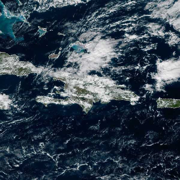 météo tropicale : Image satellite .