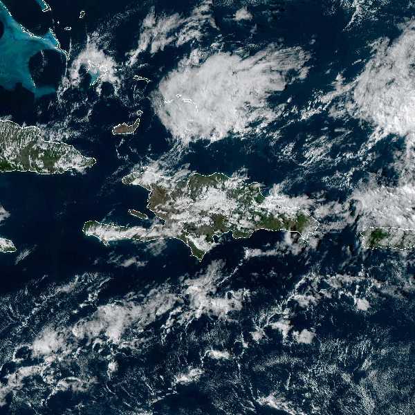 météo tropicale : Image satellite .