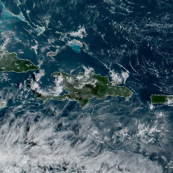 météo tropicale : Image satellite .