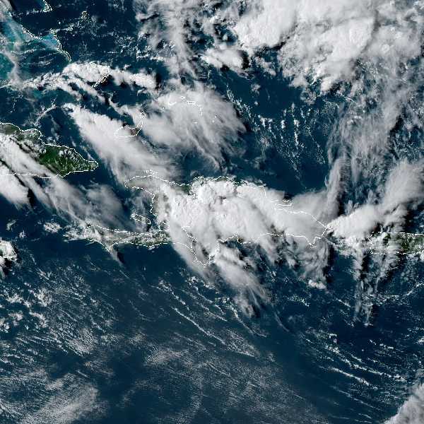 météo tropicale : Image satellite .