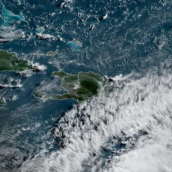 météo tropicale : Image satellite .