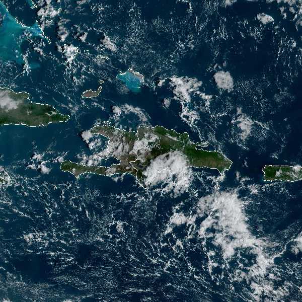 météo tropicale : Image satellite .