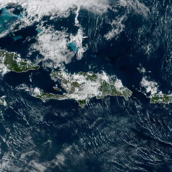 météo tropicale : Image satellite .