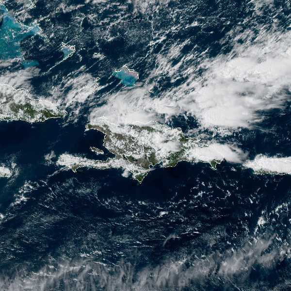 météo tropicale : Image satellite .