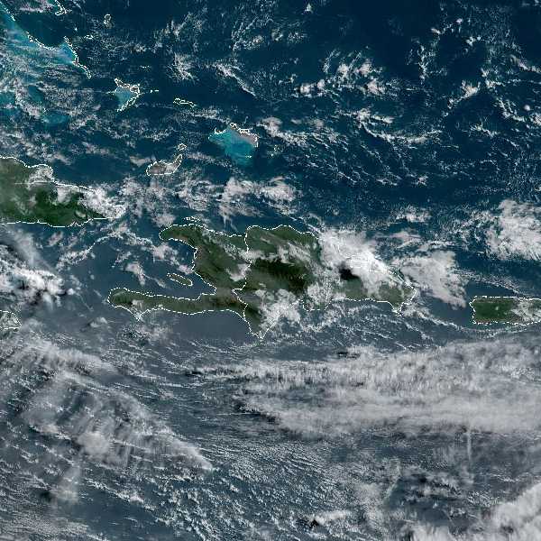 météo tropicale : Image satellite .