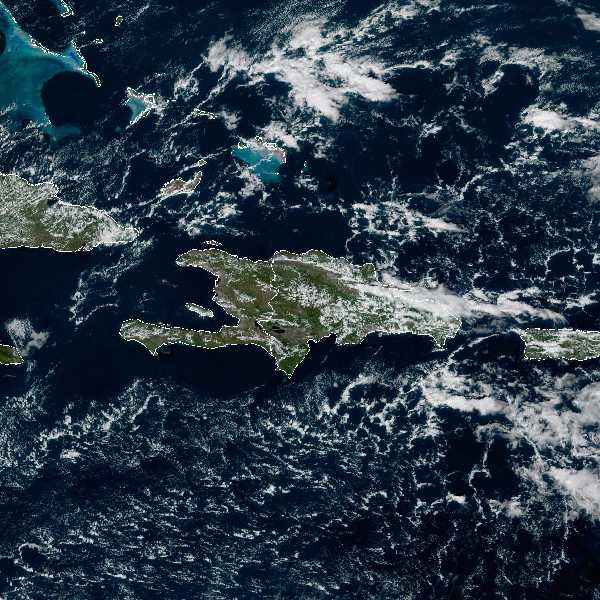 météo tropicale : Image satellite .