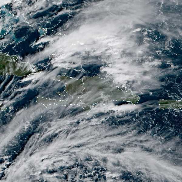 météo tropicale : Image satellite .