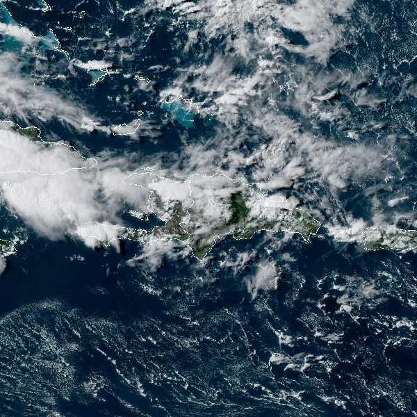 météo tropicale : Image satellite .
