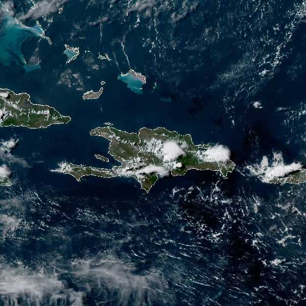 météo tropicale : Image satellite .
