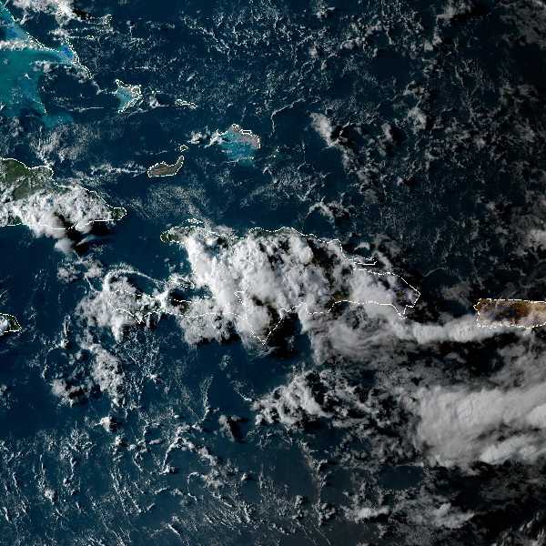 météo tropicale : Image satellite .