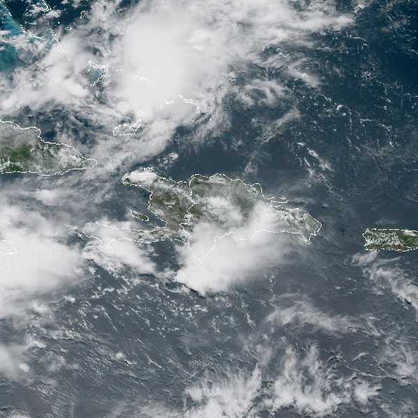 météo tropicale : Image satellite .