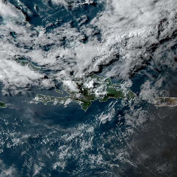 météo tropicale : Image satellite .
