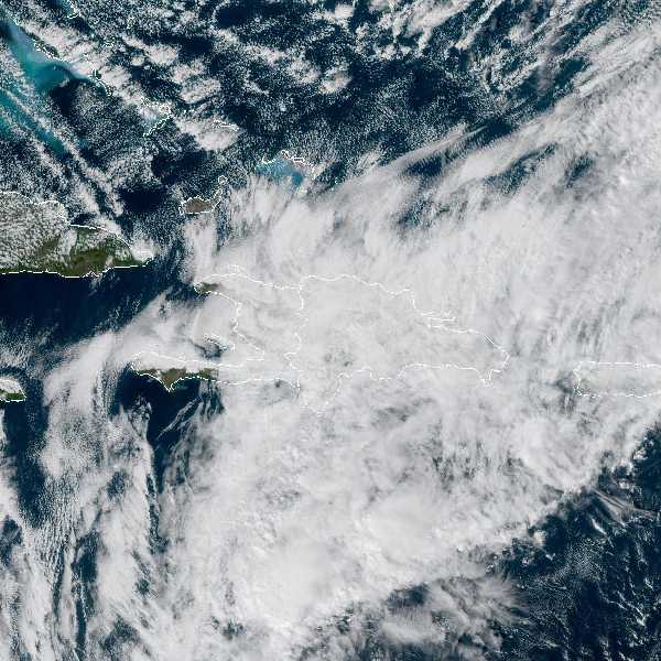 météo tropicale : Image satellite .