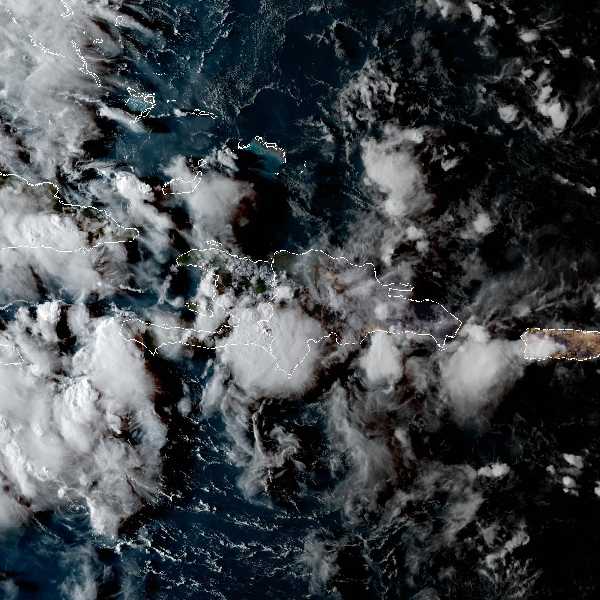 météo tropicale : Image satellite .
