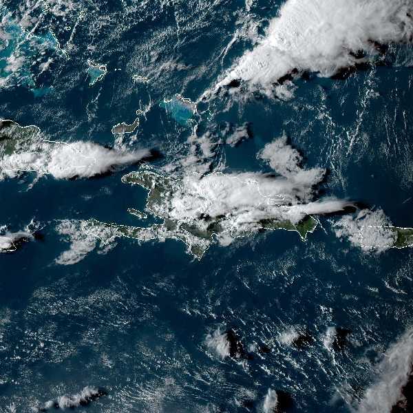 météo tropicale : Image satellite .