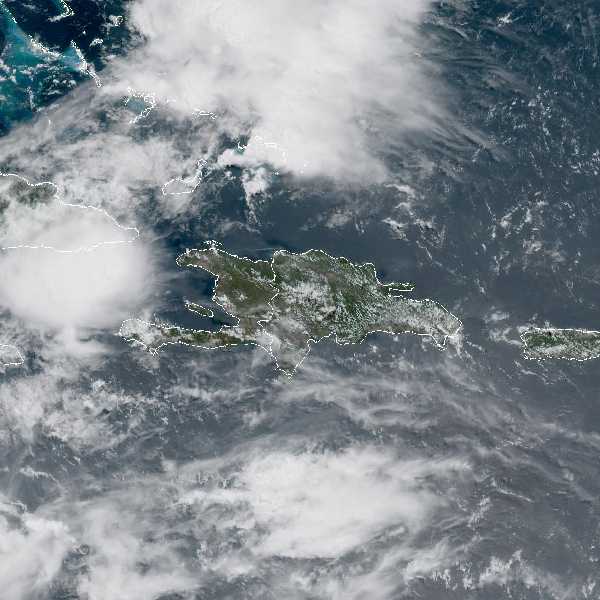 météo tropicale : Image satellite .