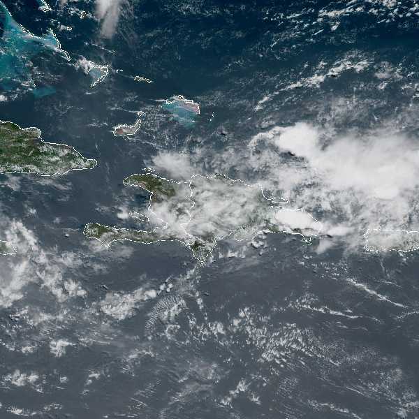météo tropicale : Image satellite .