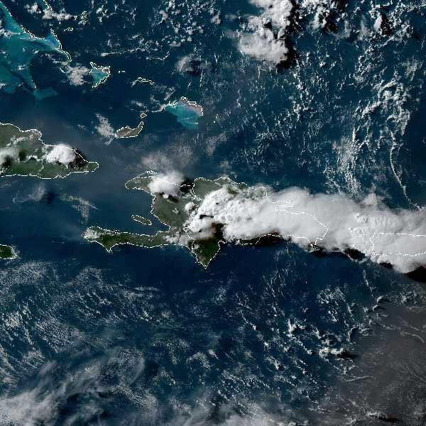 météo tropicale : Image satellite .