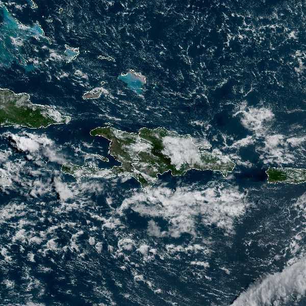 météo tropicale : Image satellite .