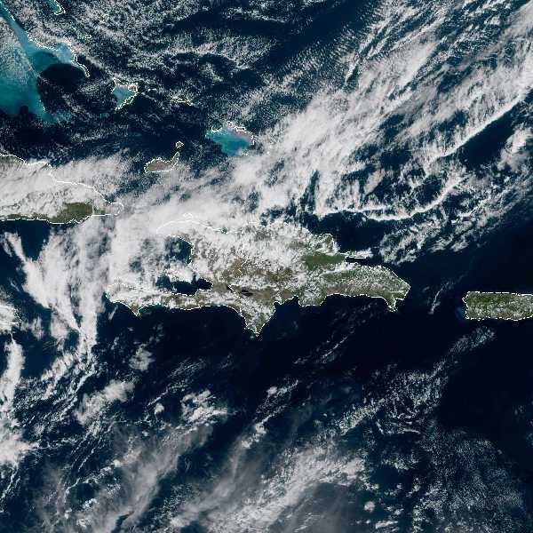 météo tropicale : Image satellite .