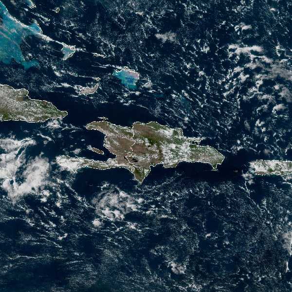 météo tropicale : Image satellite .