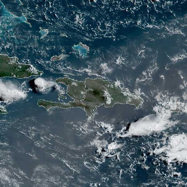 météo tropicale : Image satellite .