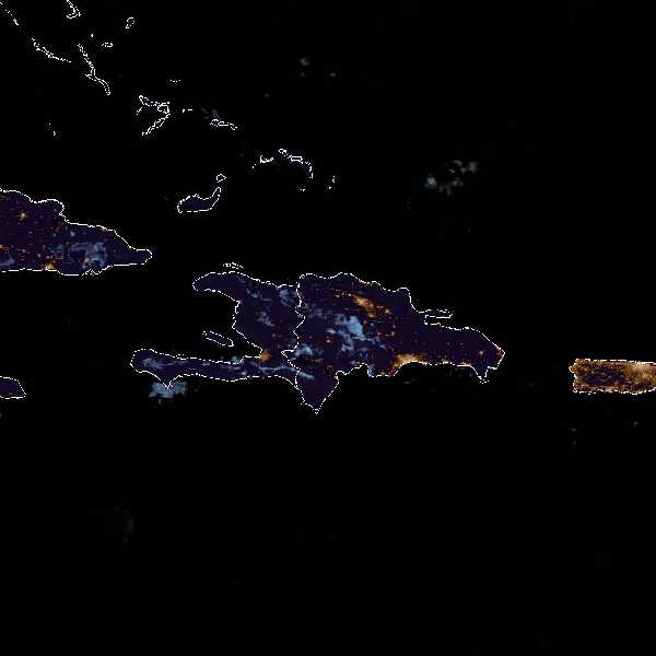 météo tropicale : Image satellite .
