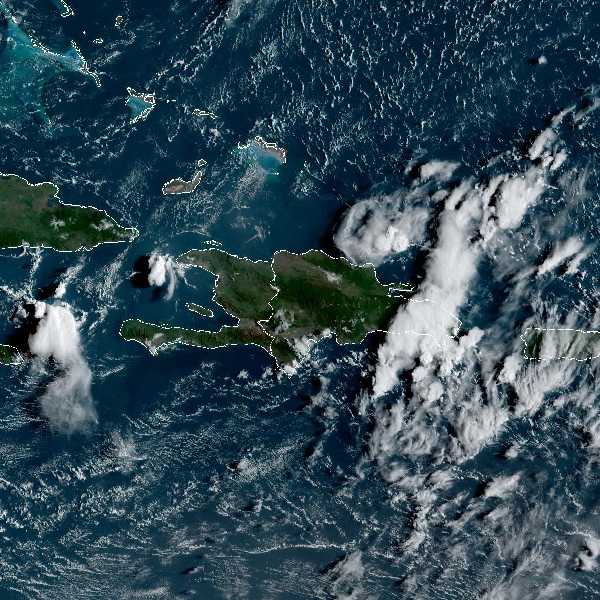 météo tropicale : Image satellite .