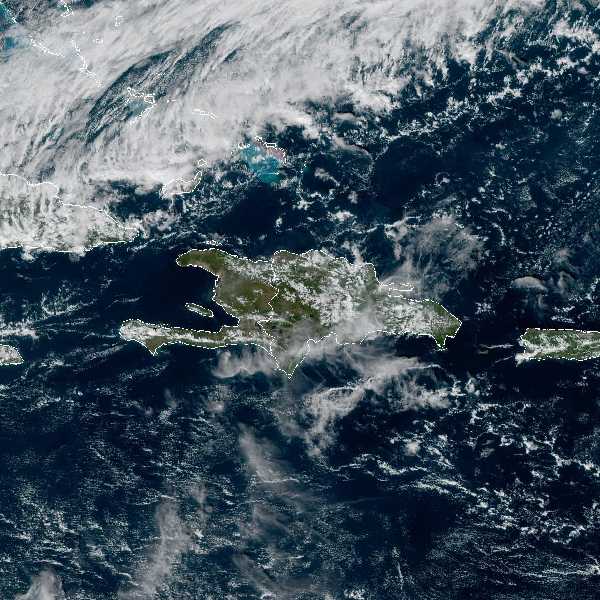 météo tropicale : Image satellite .
