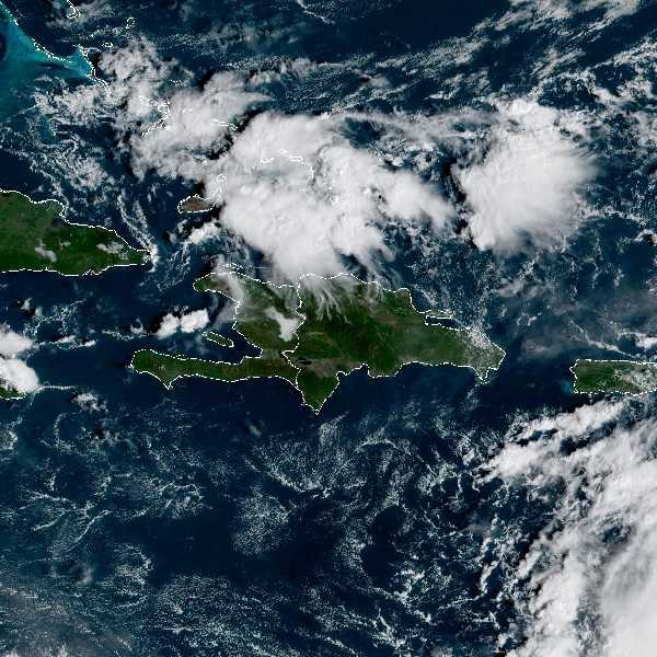 météo tropicale : Image satellite .