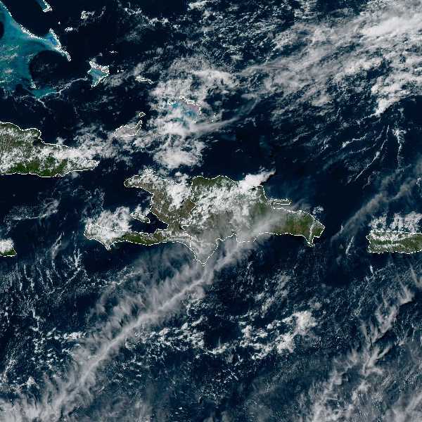 météo tropicale : Image satellite .