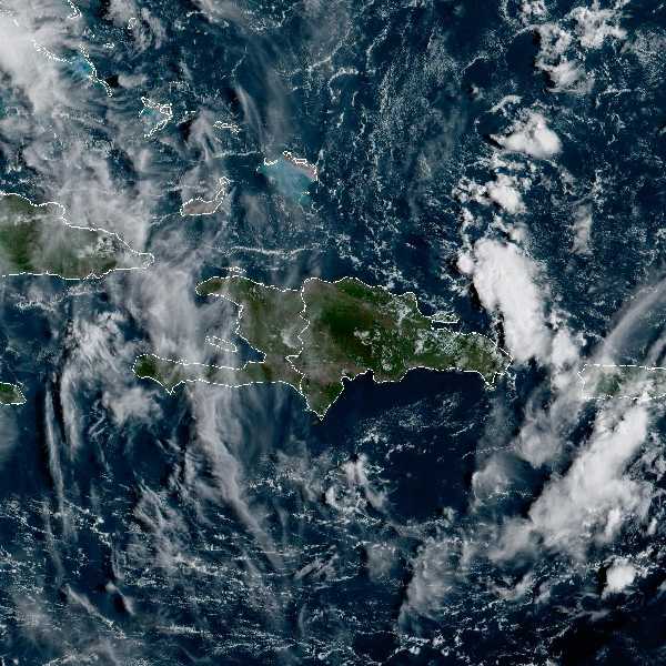 météo tropicale : Image satellite .