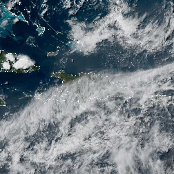 météo tropicale : Image satellite .